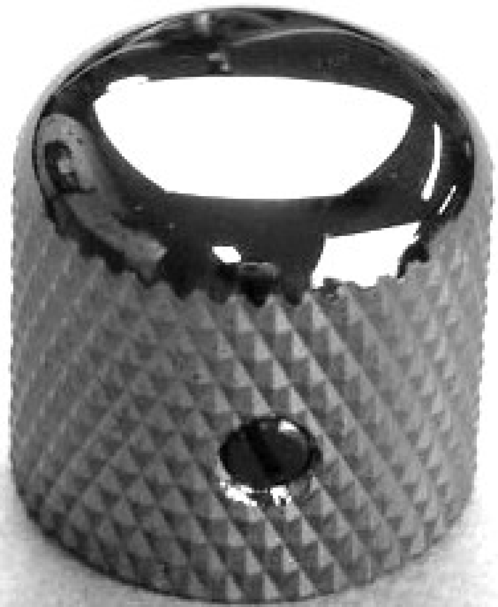 IBANEZ metal control knob - cosmo black with screw 4KB1J1K