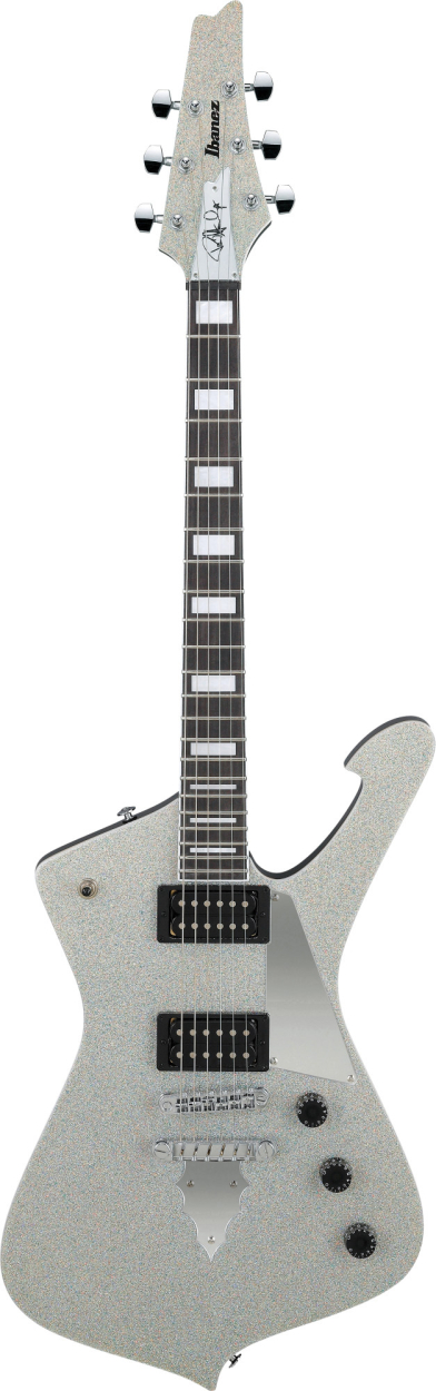 IBANEZ Paul Stanley "KISS" Signature Electric Guitar 6-String - Silver Sparkle + Gig Bag PS60-SSL
