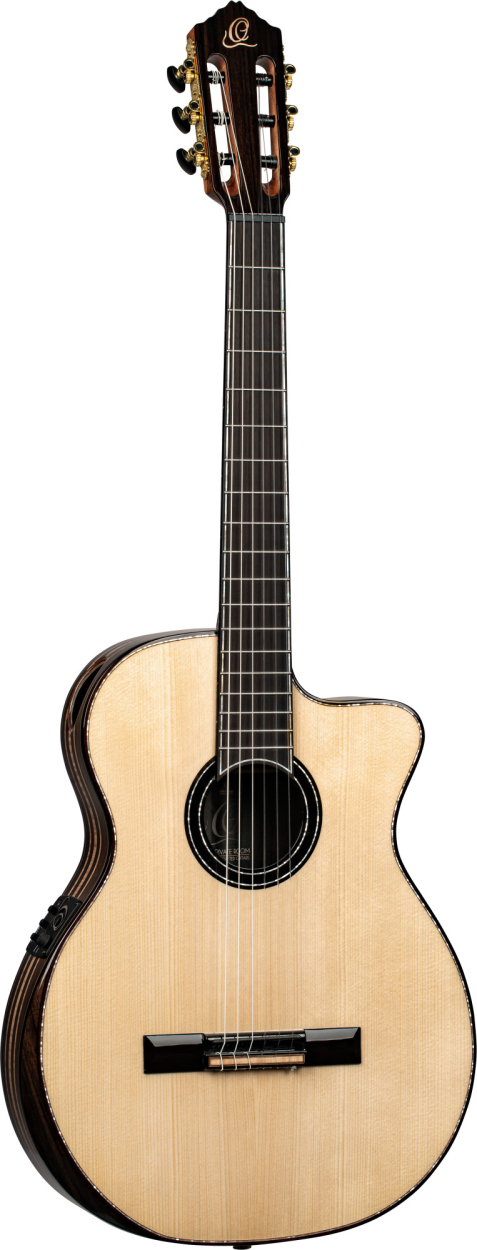 ORTEGA The Private Room 4/4 Nylon String Guitar 6-String + Gig Bag GRSUITE-TCE