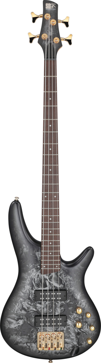 IBANEZ SR Electric Bass 4-String - Black Ice Frozen Matte SR300EDX-BZM