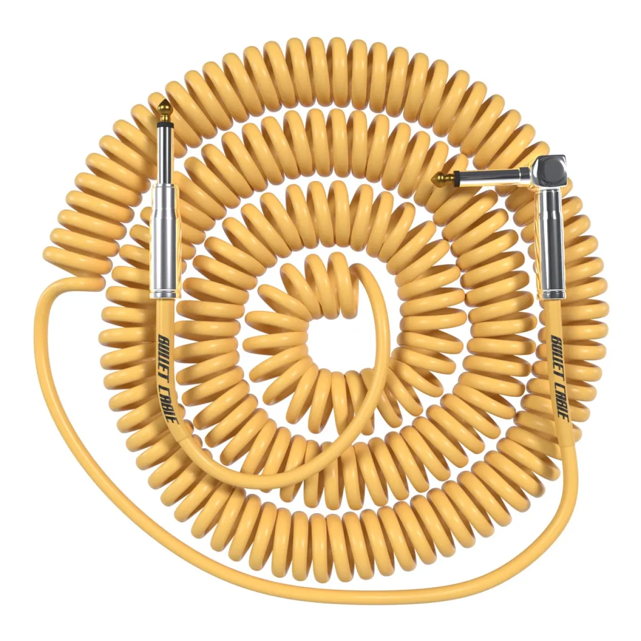 Bullet Cable - Classic Coil Cable 6m Gold