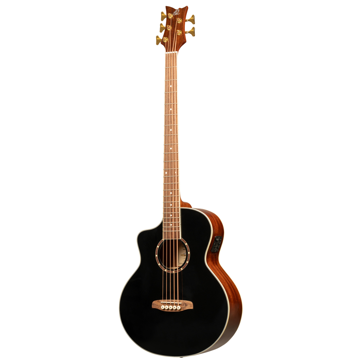 ORTEGA Deep Series Acoustic Bass 5-String Lefty - Medium Scale D8CE-5-L