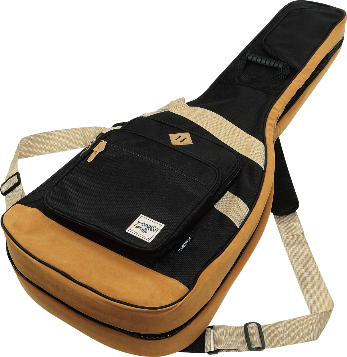 IBANEZ POWERPAD Designer Collection Gig Bag for Electric Guitar, Double Bag - Black IGB2541-BK