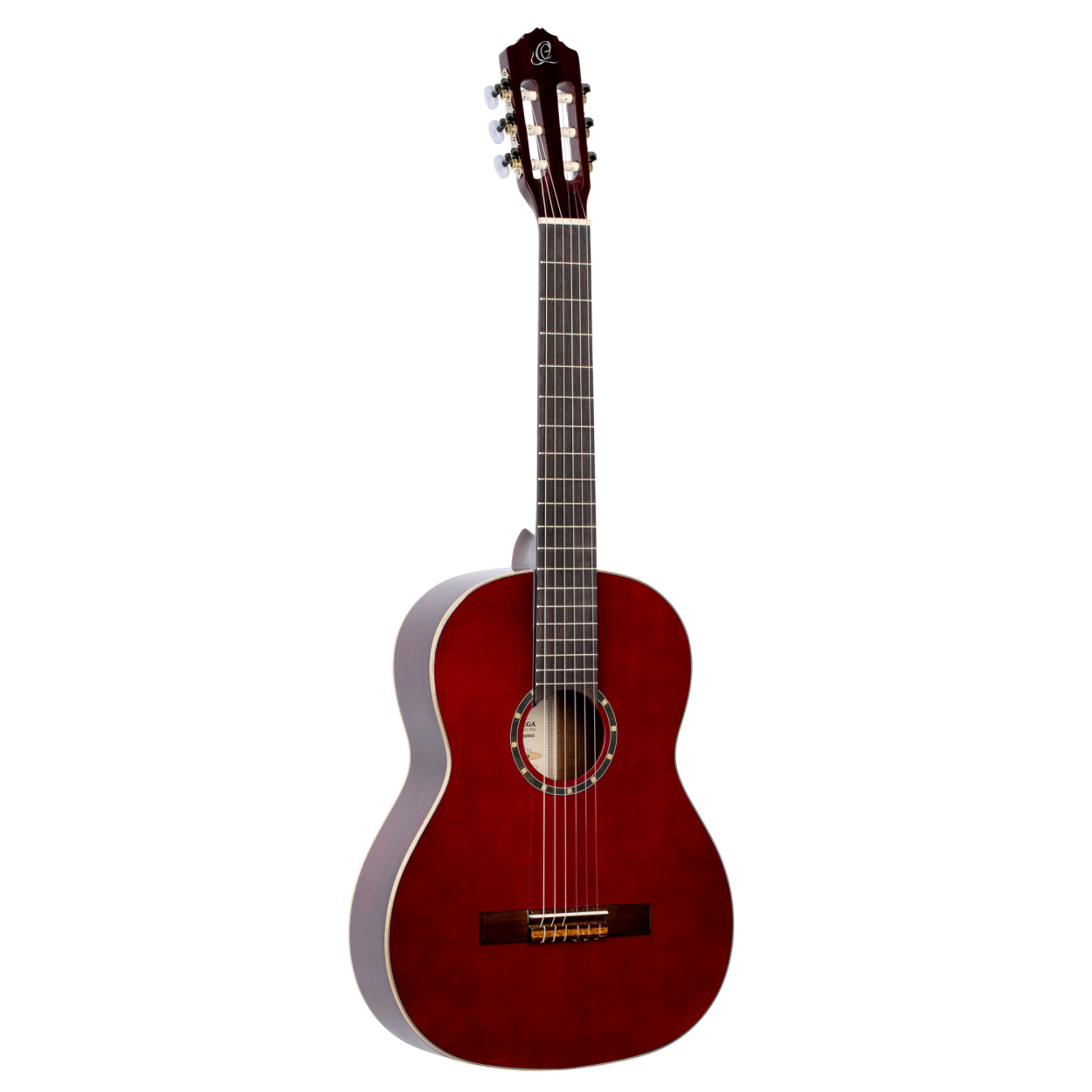 ORTEGA Family Series 4/4 Classical Guitar 6 String - Wine Red + Gigbag R121WR