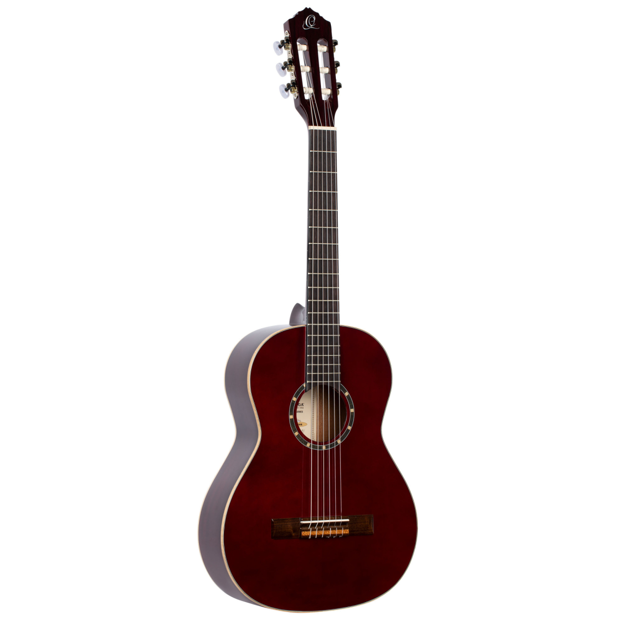 ORTEGA Family Series 3/4 Classical Guitar 6 String - Wine Red + Gigbag R121-3/4WR