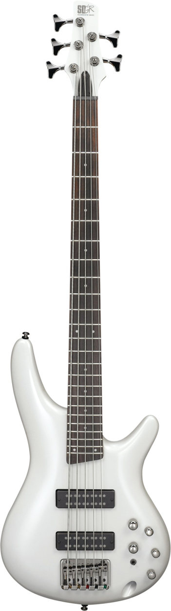 IBANEZ SR Electric Bass 5-String - Pearl White SR305E-PW