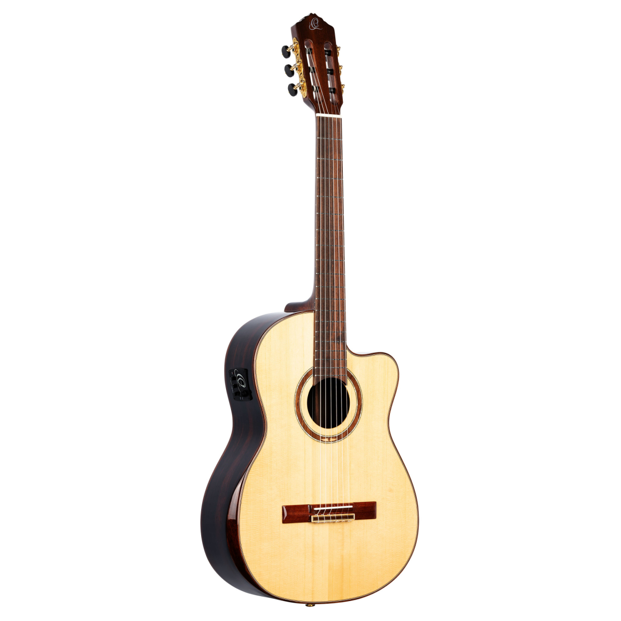 ORTEGA The Privat Room 4/4 Classical Guitar 6-string - Natural + Gig Bag STRIPEDSU.C/E