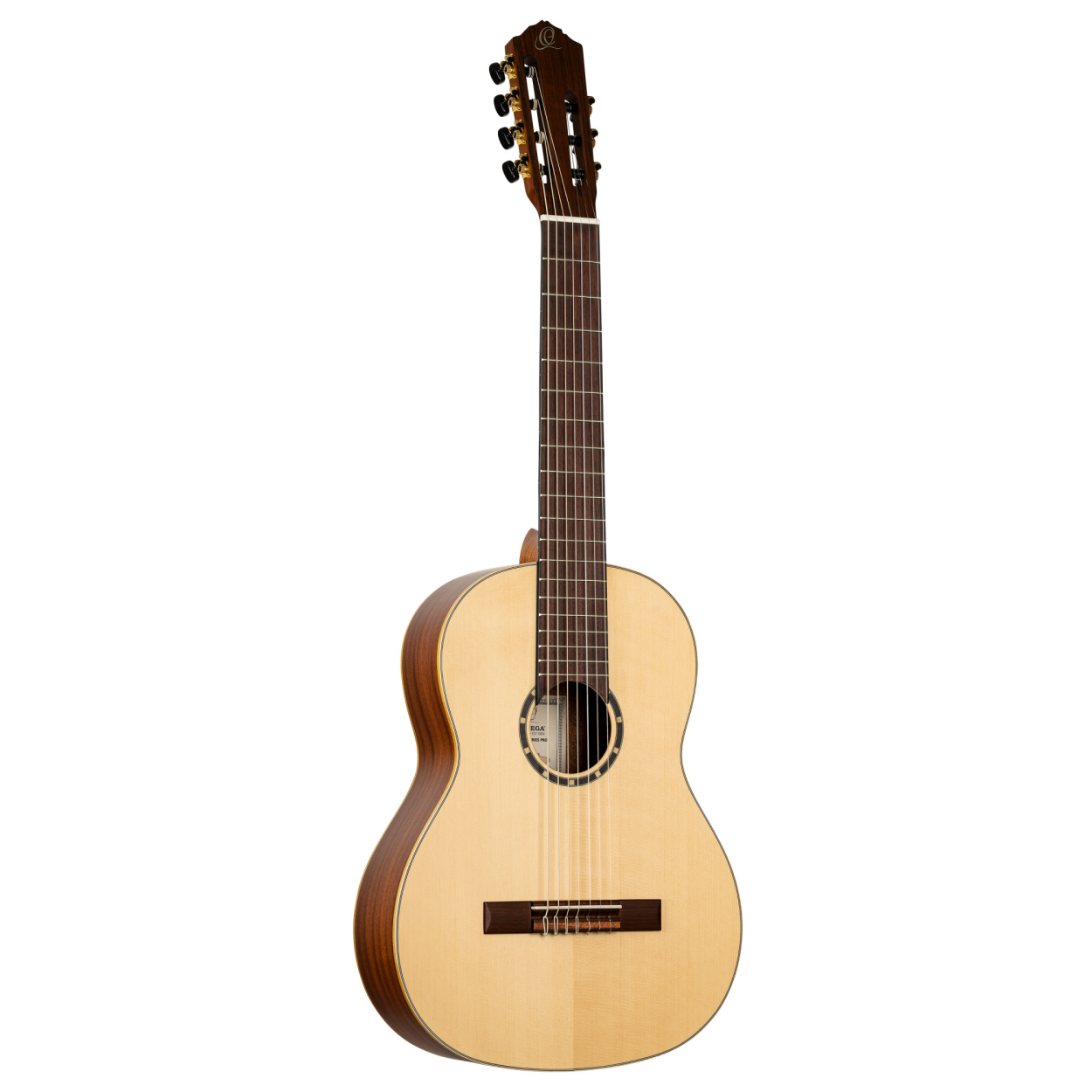 ORTEGA Family Series Pro 4/4 Classical Guitar 7 String - Solid Cedar / + Gigbag R133-7