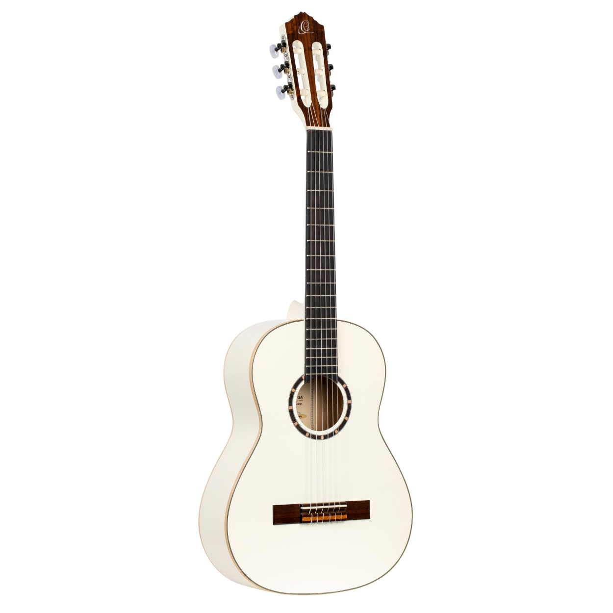 ORTEGA Family Series 3/4 Classical Guitar 6 String - White + Gigbag R121-3/4WH