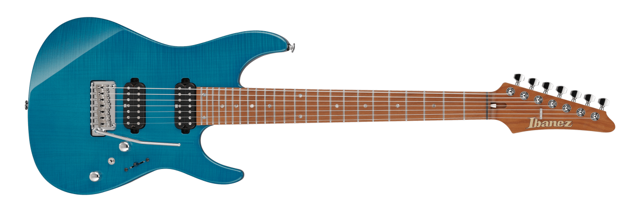 Ibanez Martin Miller AZ Signature 7 String Transparent Aqua Blue 24h Online Shop