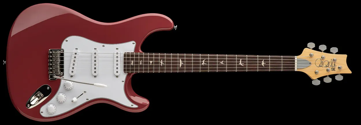PRS SE Silver Sky 2R - Derby Red