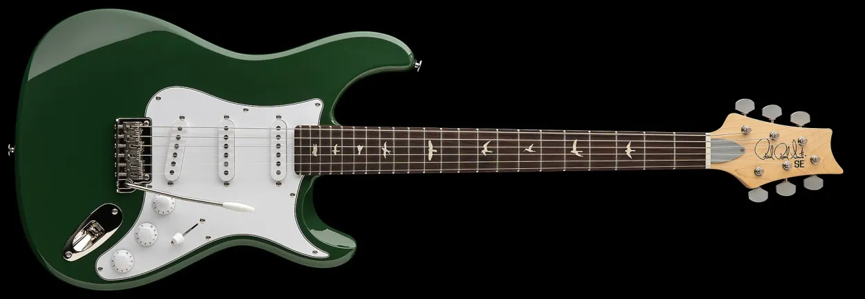 PRS SE Silver Sky 4R - Laurel Green