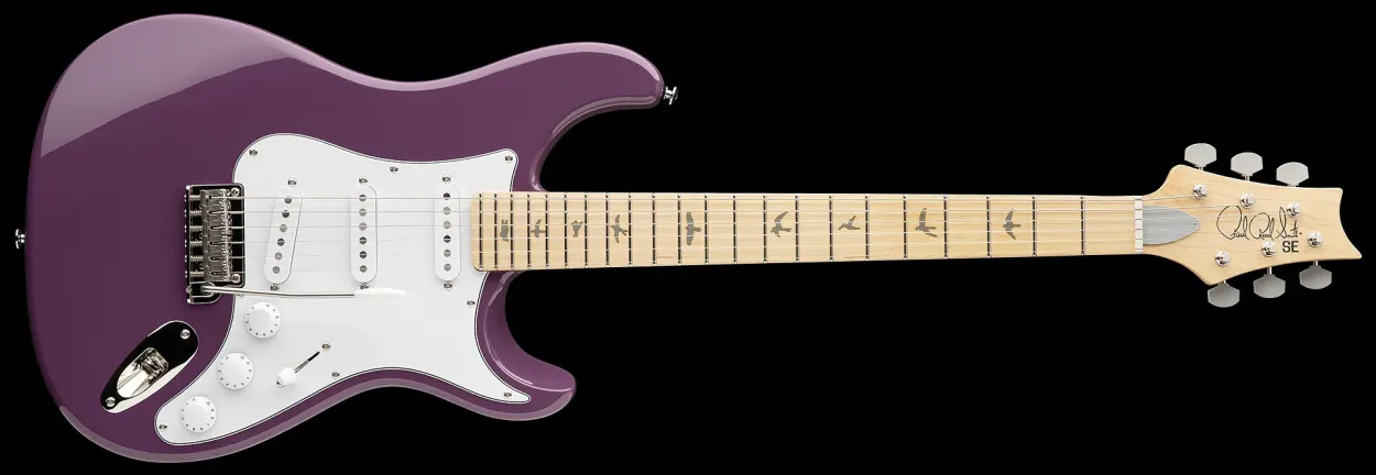 PRS SE Silver Sky 7J - Summit Purple
